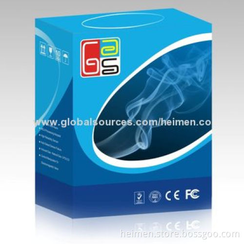 100-240VAC Independent Household Gas Leak Detector, Drive Solenoid Valve, Support 9V Backup Battery